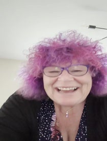 Poster for Birthday video from Carole Edwards