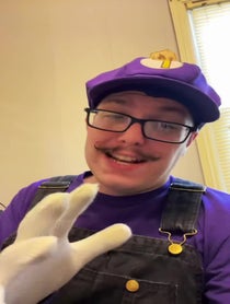 Poster for Advice video from Waluigi (Impressionist)
