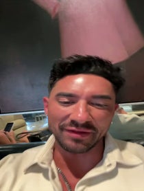 Poster for Birthday video from Marciano Brunette