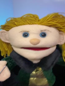 Poster for Birthday video from Puppet Clix - Large Cast of Puppet Characters