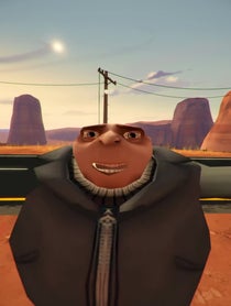 Poster for Birthday video from Gru