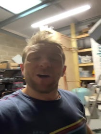 Poster for Birthday video from James Lawrence