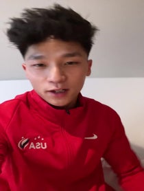 Poster for Pep Talk video from Yul Moldauer