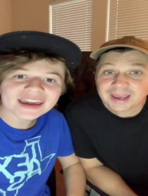 Poster for Birthday video from Aaron & LB FunQuesters