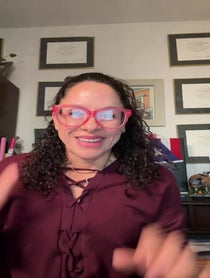 Poster for Pep Talk video from Heidi Lagares-Greenblatt