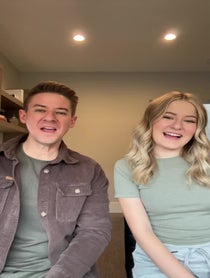 Poster for Birthday video from Mat and Savanna Shaw