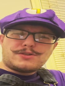 Poster for Birthday video from Waluigi (Impressionist)
