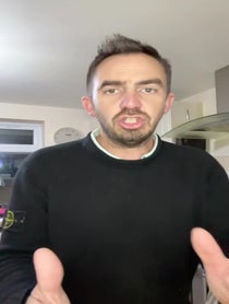 Poster for Birthday video from Jimlad