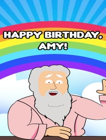 Poster for Birthday video from God