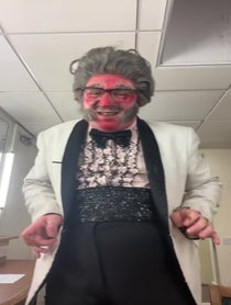 Poster for Birthday video from Frank Lavender