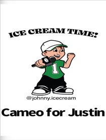 Poster for Birthday video from Johnny Ice Cream- NY Jets fan