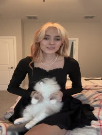 Poster for Birthday video from Pearl's Ragdolls