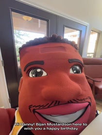 Poster for Birthday video from Bijan Mustardson