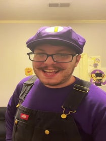 Poster for Birthday video from Waluigi (Impressionist)