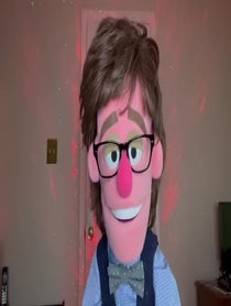 Poster for Holiday video from Singing Telegram Sam