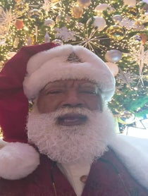 Poster for Holiday video from Santa Larry