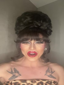 Poster for Birthday video from Vicki Vivacious