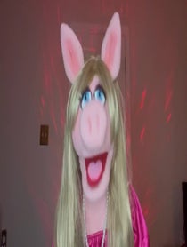 Poster for Holiday video from Miss Piggy Impressionist