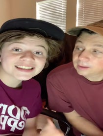Poster for Holiday video from Aaron & LB FunQuesters