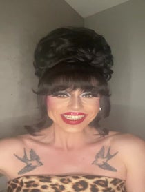 Poster for Birthday video from Vicki Vivacious