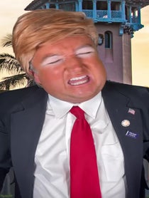 Poster for Gift video from Tiktok Donald Trump: John Walsh
