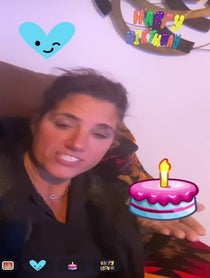 Poster for Birthday video from Charlene DeCicco