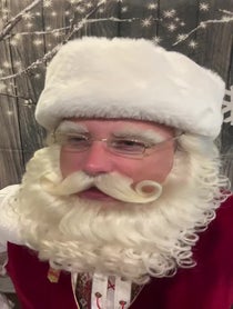Poster for Holiday video from Santa Claus