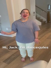 Poster for Birthday video from Julia Slater