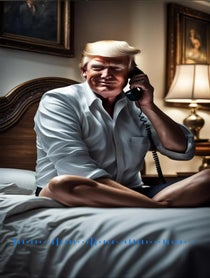 Poster for Holiday video from That Online Ai Voice Guy