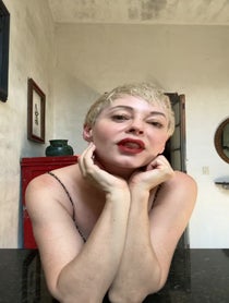 Poster for Birthday video from Rose McGowan