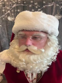 Poster for Holiday video from Santa Claus