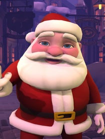 Poster for Christmas video from Santa Claus