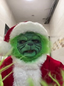 Poster for Holiday video from The Grinch
