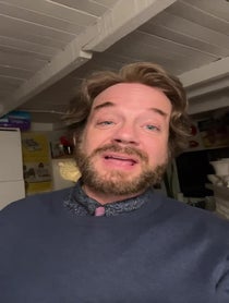 Poster for Holiday video from Sam Pancake