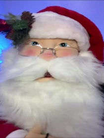 Poster for Holiday video from Cranky Santa