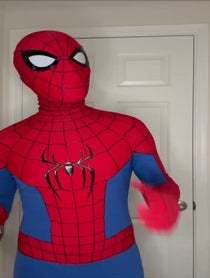 Poster for Birthday video from Spiderman