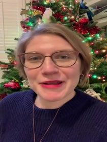 Poster for Holiday video from Robin Stevens