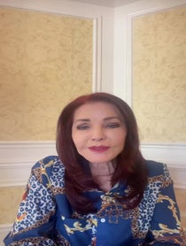 Poster for Holiday video from Priscilla Presley