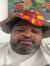 Poster for Holiday video from LunchMoney Lewis