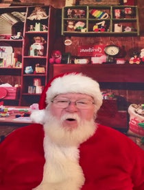 Poster for Holiday video from Virginia Santa Frank