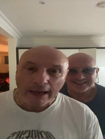 Poster for Holiday video from Right Said Fred (I’m Too Sexy)