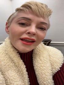 Poster for Pep Talk video from Rose McGowan