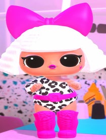 Poster for Holiday video from Diva from L.O.L. Surprise!