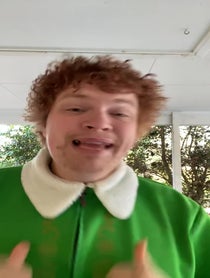 Poster for Holiday video from Buddy The Elf