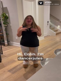 Poster for Pep Talk video from Julia Slater