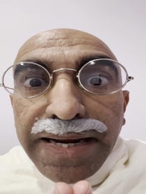 Poster for Roast video from Mahatma Gandhi