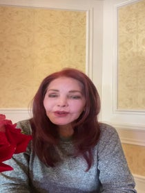 Poster for Holiday video from Priscilla Presley