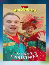 Poster for Holiday video from The McDougalls
