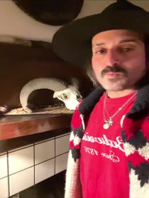 Poster for Holiday video from Wild the Coyote