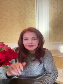 Poster for Holiday video from Priscilla Presley